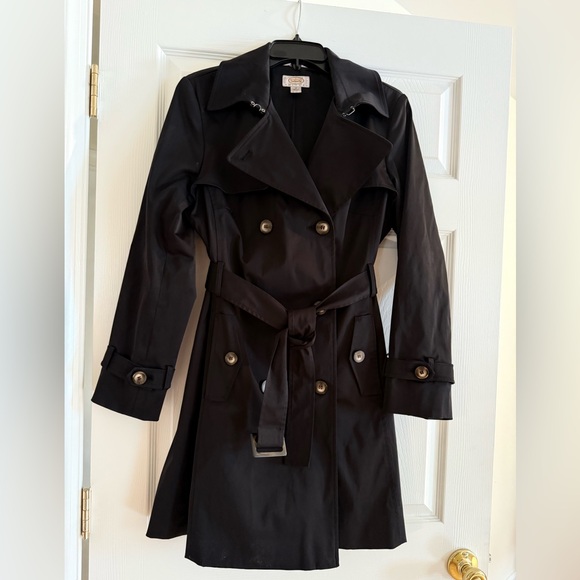 Talbots Women's Double Breasted Trench Coat - Picture 3 of 5